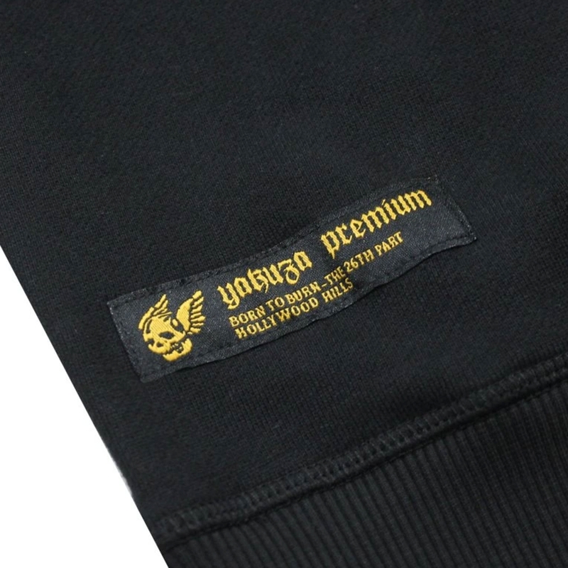 Sudadera con capucha Yakuza Premium Hell Rider negra