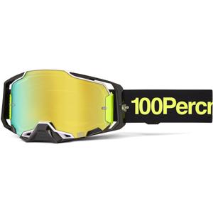 Gafas de motocross 100% Armega Orban con plexiglás dorado