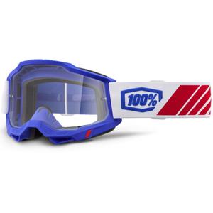 Gafas de motocross 100% Accuri 2 Kolby con plexiglás transparente