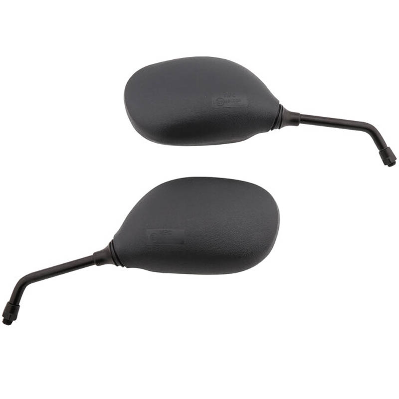 Juego de espejos universales para motocicleta Highsider Smart en color negro
