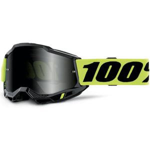 Gafas de motocross 100% Accuri 2 Rojo arena con plexiglás ahumado