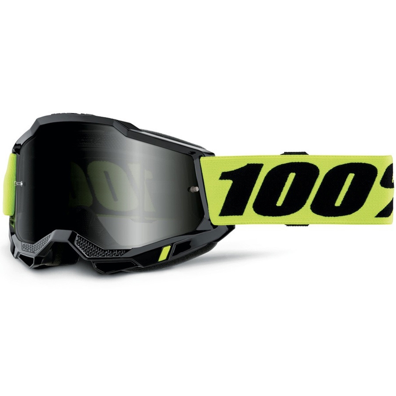 Gafas de motocross 100% Accuri 2 Rojo arena con plexiglás ahumado