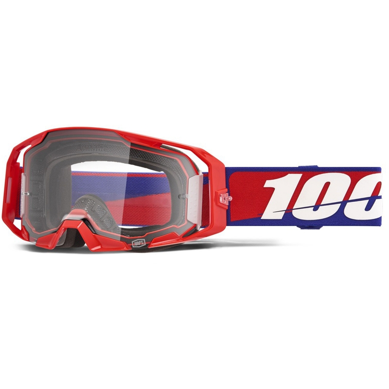 100% ARmatic Las mejores gafas de motocross con plexiglás transparente