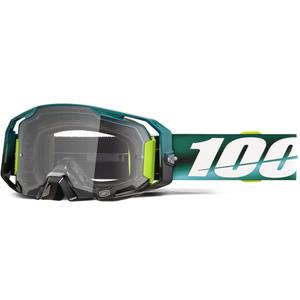 Gafas de motocross 100% ARmatic Polarity con plexiglás transparente