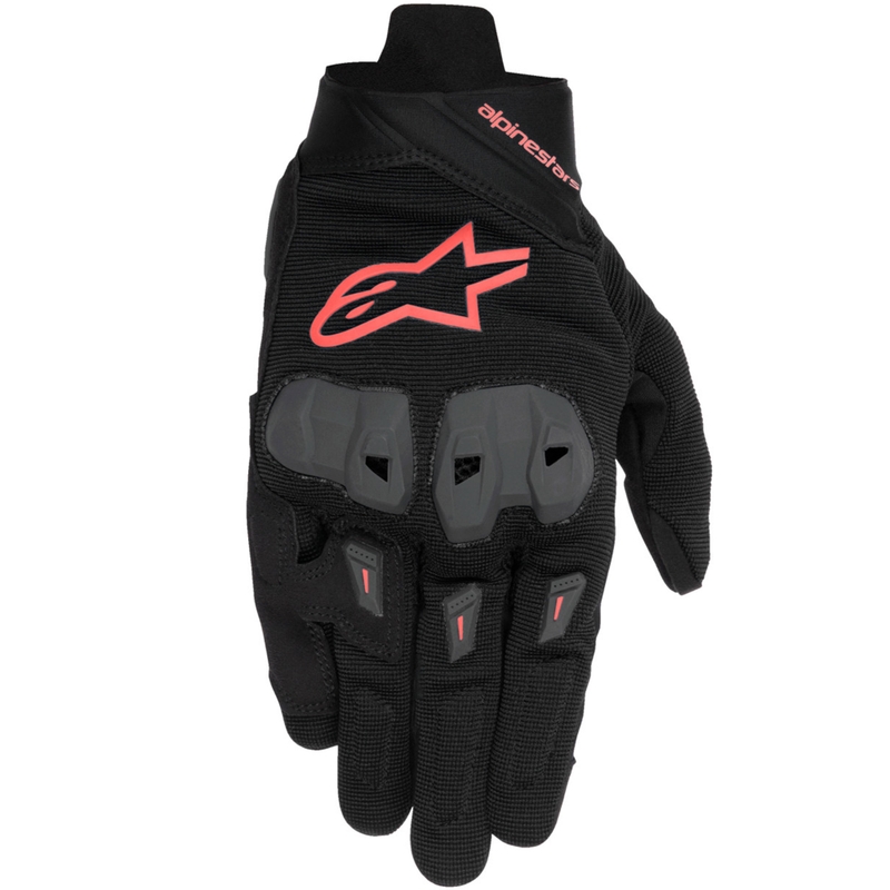 Guantes de moto Alpinestars SP X 1 negro-rojo fluo