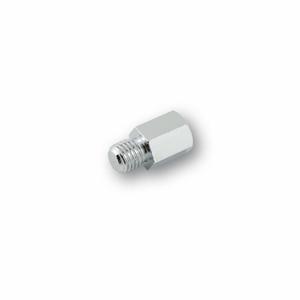 Adaptador para retrovisor Highsider Smart de rosca derecha M8 a rosca derecha M10, cromado
