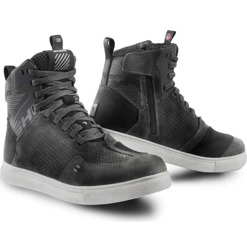 Botas de moto para mujer Shima Rebel 2.0 Vent 2.0 gris