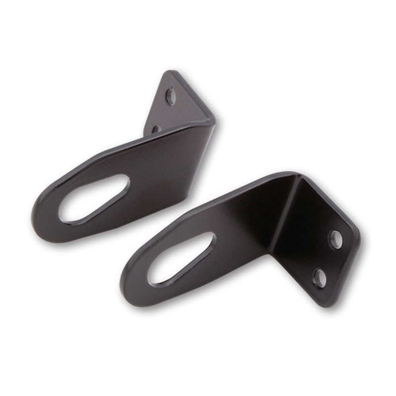 Soporte de intermitentes Highsider Pro original para matrícula de moto Ducati, color negro