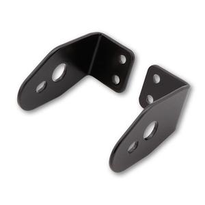 Soporte de intermitentes Highsider Pro original para matrícula de motocicleta KTM, negro