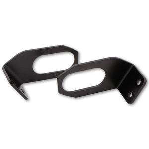 Soporte de intermitentes Highsider Pro original para matrícula de motocicleta Suzuki, color negro