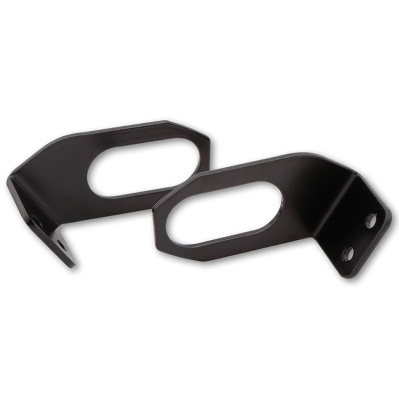 Soporte de intermitentes Highsider Pro original para matrícula de motocicleta Suzuki, color negro