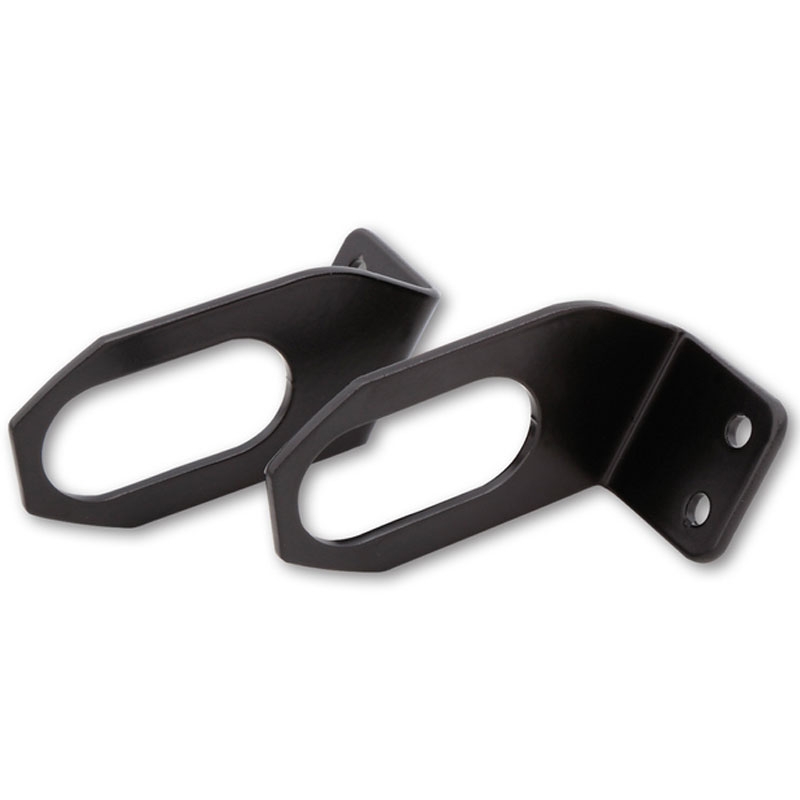 Soporte de intermitentes Highsider Pro original para matrícula de motocicleta Suzuki, color negro