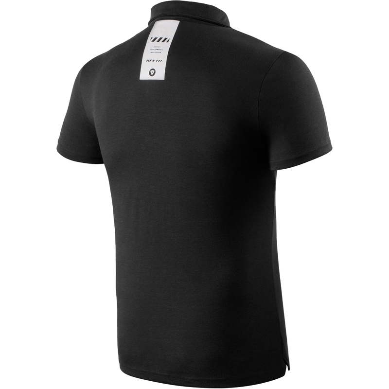 Camiseta Revit Polo Wyatt negra