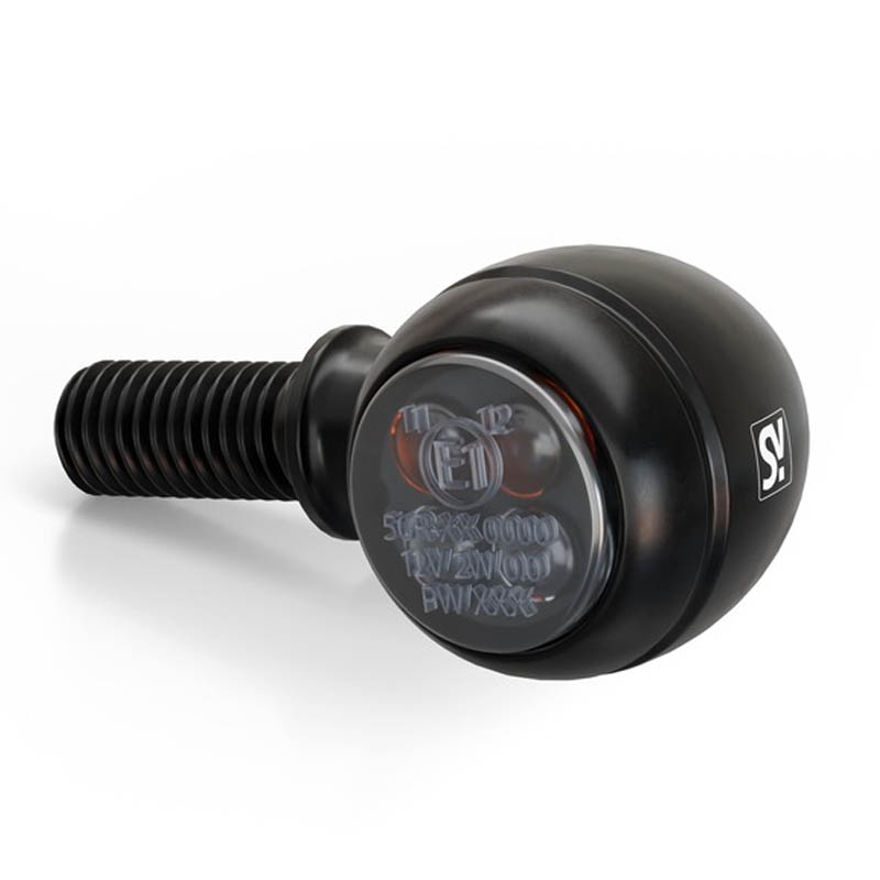 Intermitentes para motocicleta Highsider Smart Circula-S LED negro
