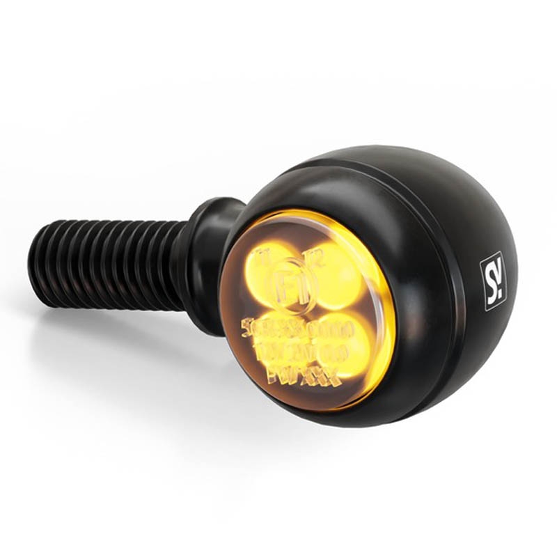 Intermitentes para motocicleta Highsider Smart Circula-S LED 3 en 1 negro