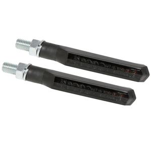 Intermitentes para motocicleta Highsider Smart Run-TS LED negro