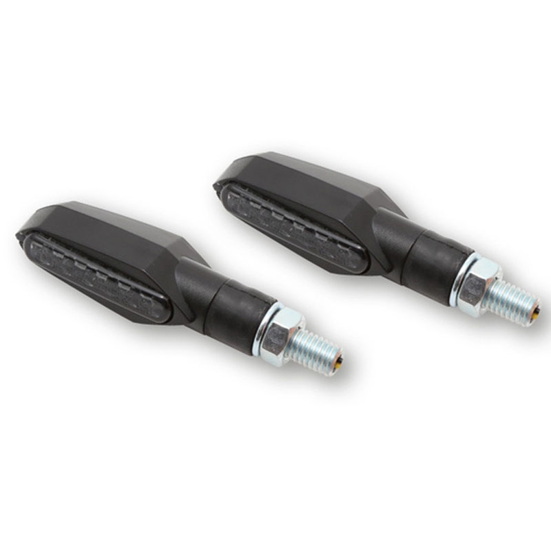 Intermitentes para motocicleta Highsider Smart Multiface LED negro