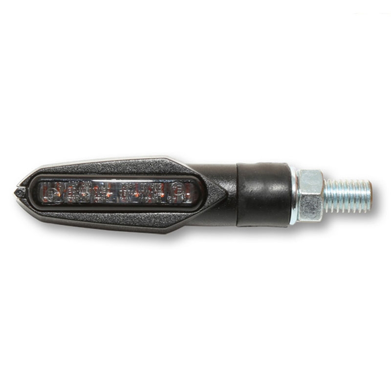 Intermitentes para motocicleta Highsider Smart Multiface LED negro