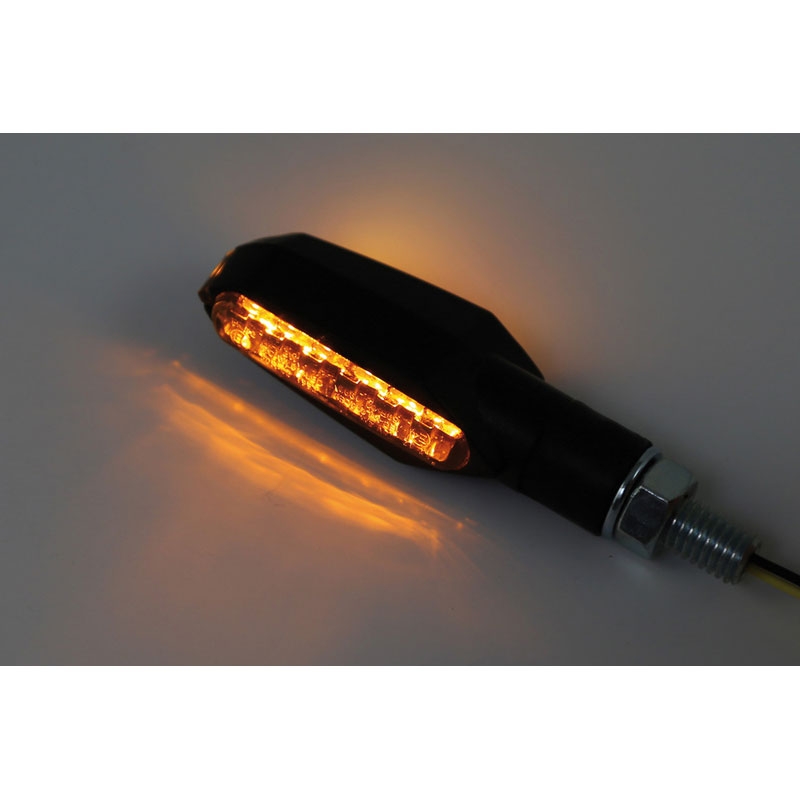 Intermitentes para motocicleta Highsider Smart Multiface LED negro
