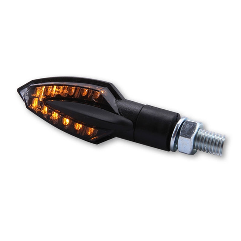 Intermitentes para motocicleta Highsider Smart Vinci LED negro