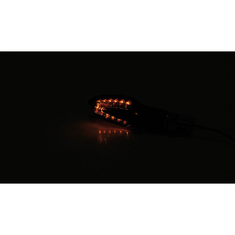Intermitentes para motocicleta Highsider Smart Vinci LED negro
