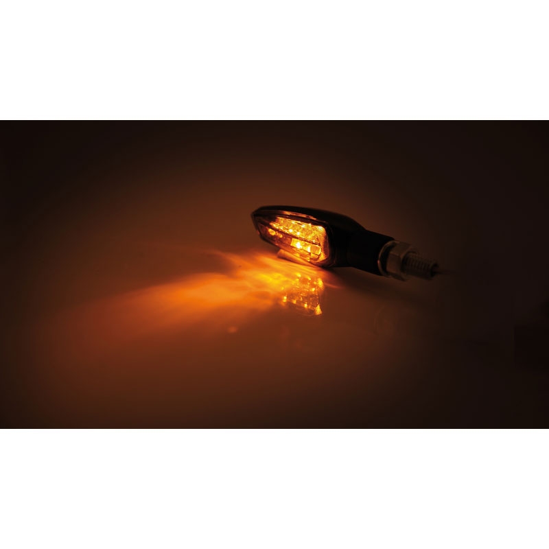 Intermitentes para motocicleta Highsider Smart Nova LED negro