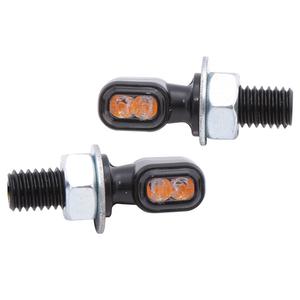 Intermitentes para motocicleta Highsider Smart Vision-TS LED negro