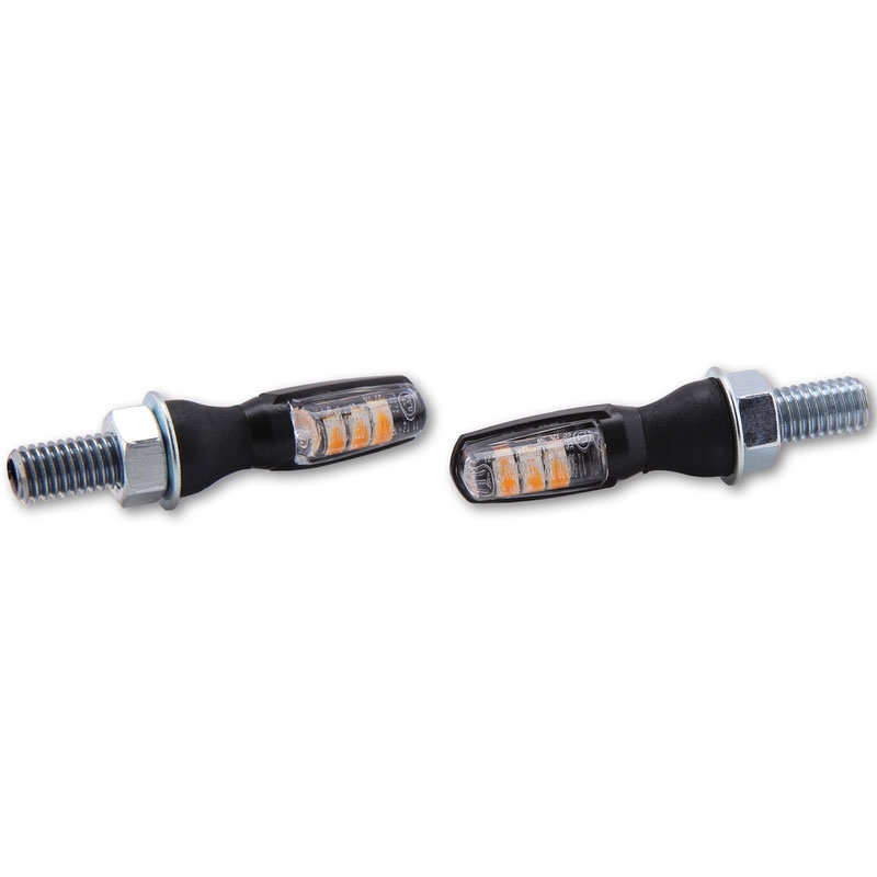 Intermitentes para motocicleta Highsider Smart SPARK LED negro