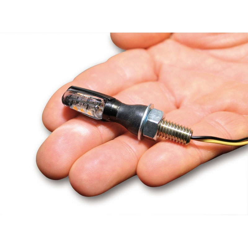 Intermitentes para motocicleta Highsider Smart SPARK LED negro