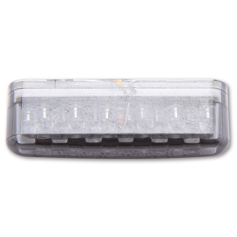 Intermitentes para motocicleta Highsider Smart Shorty LED gris humo