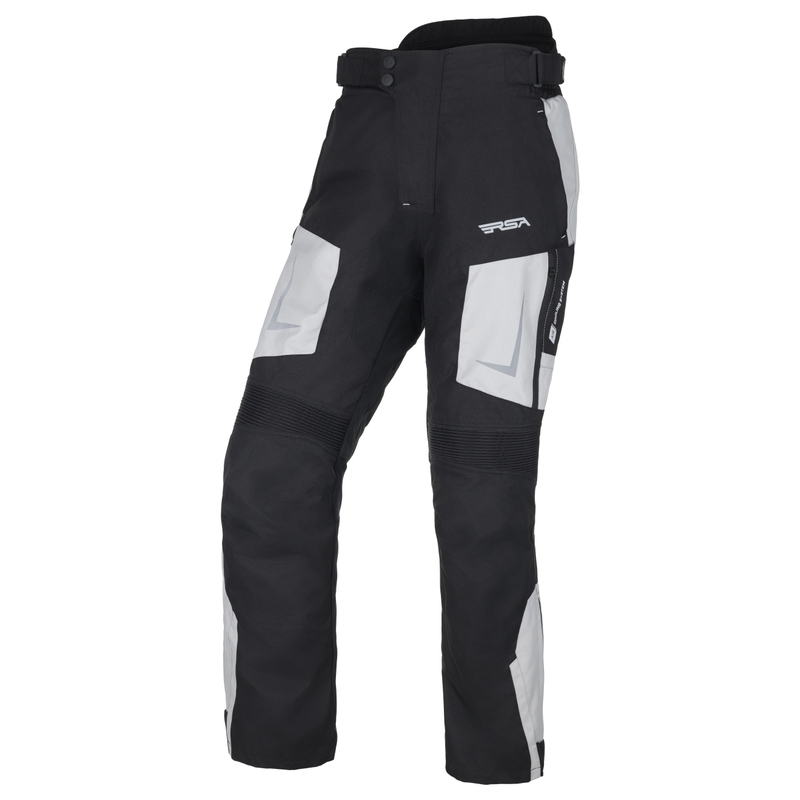Pantalones cortos de moto RSA EXO 2 negro-gris