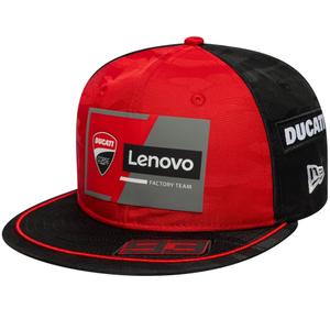 Gorra REP MM 9FIFTY RC VISERA PLANA DUCATI negra