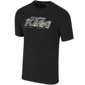 Camiseta negra con el logotipo de KTM