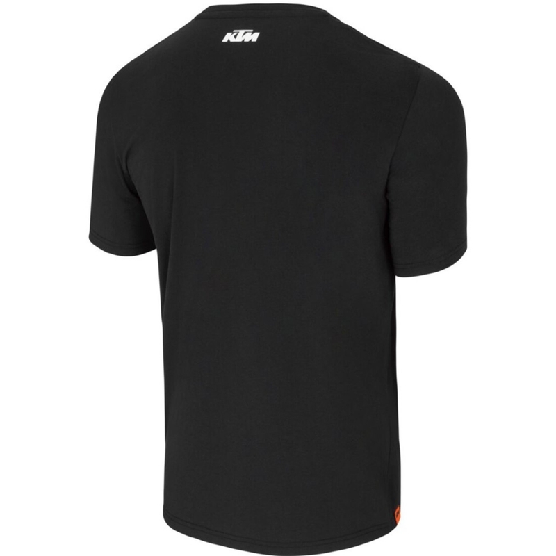 Camiseta negra con el logotipo de KTM