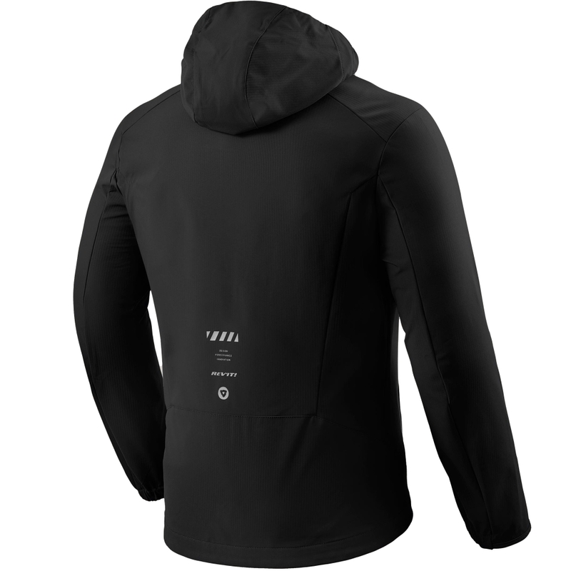 Chaqueta softshell negra Jerry de Revit