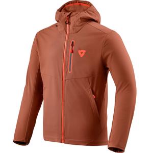 Chaqueta softshell Jerry de Revit en color burdeos