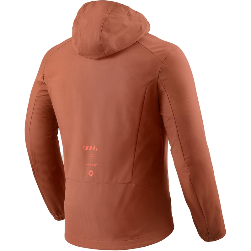 Chaqueta softshell Jerry de Revit en color burdeos