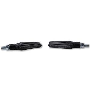 Intermitentes LED para motocicleta Highsider Smart Stix negros