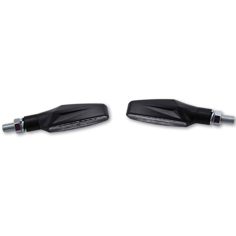 Intermitentes LED para motocicleta Highsider Smart Stix negros