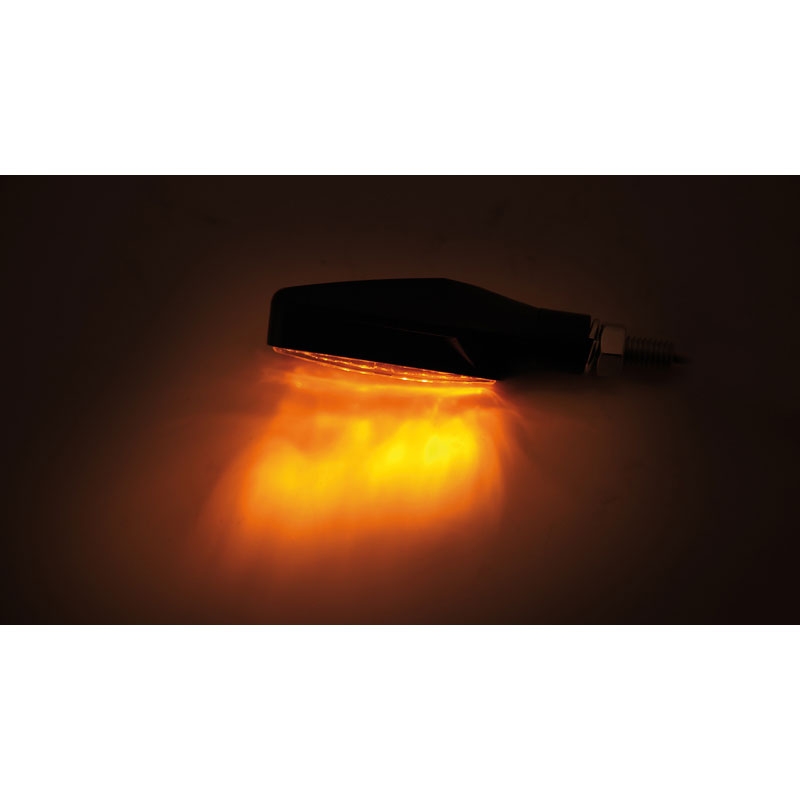 Intermitentes LED para motocicleta Highsider Smart Stix negros