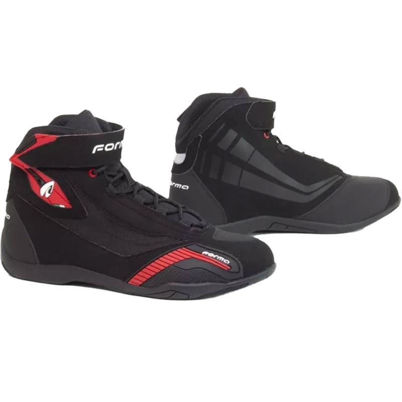 Botas de moto Forma Genesis negro-rojo