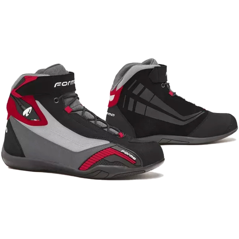 Botas de moto Forma Genesis negro-gris-borgoña