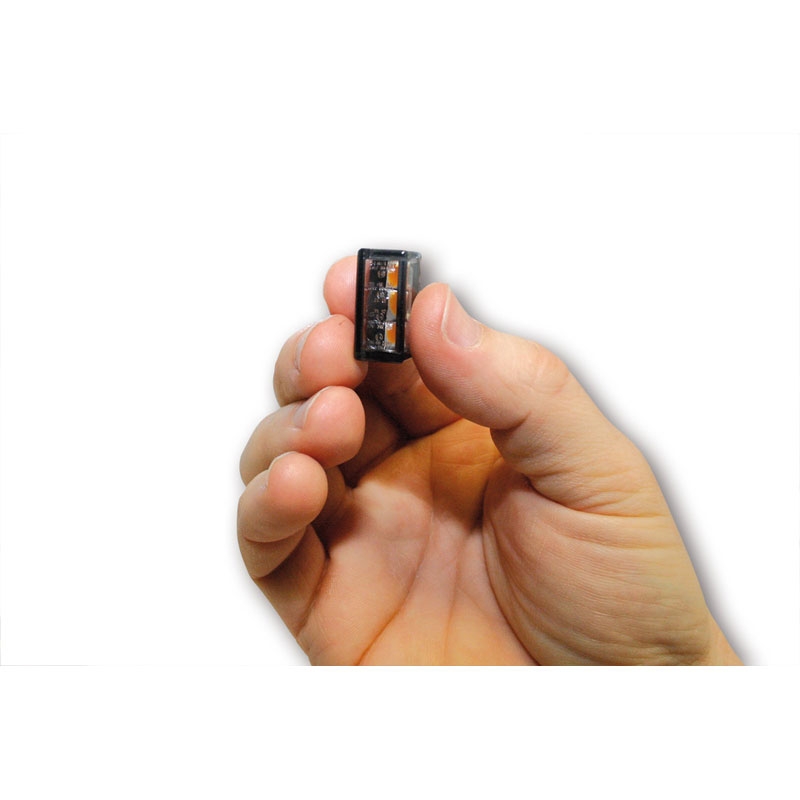 Intermitentes para motocicleta Highsider Smart Cube-V LED negro