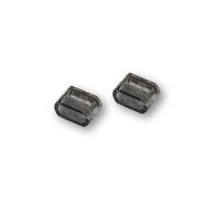 Intermitentes para motocicleta Highsider Smart Module 2 LED gris humo