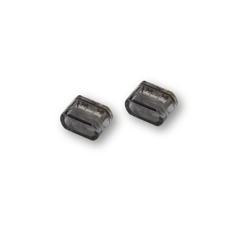 Intermitentes para motocicleta Highsider Smart Module 2 LED gris humo
