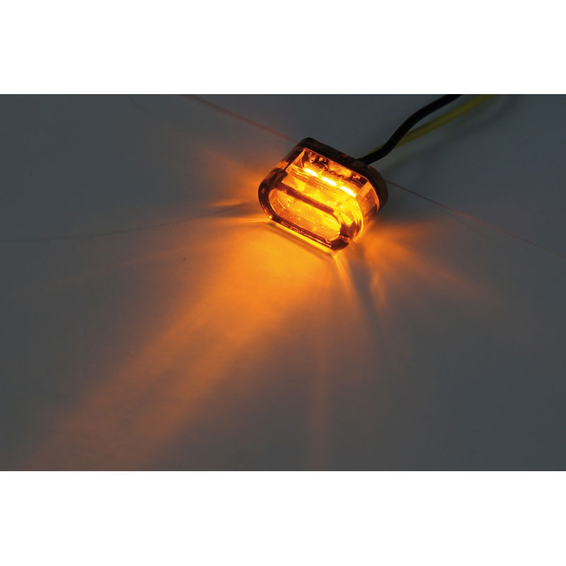 Intermitentes para motocicleta Highsider Smart Module 2 LED gris humo