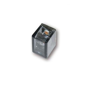 Intermitentes para motocicleta Highsider Smart Micro Cube-V LED gris humo