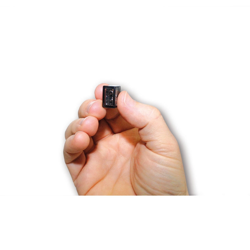 Intermitentes para motocicleta Highsider Smart Micro Cube-V LED gris humo