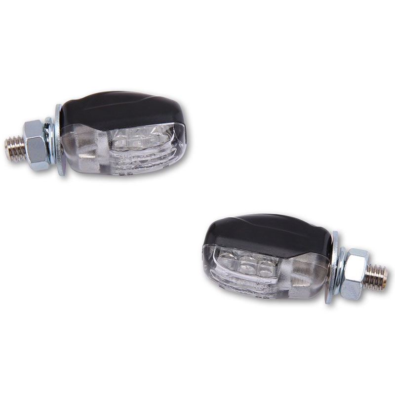 Intermitentes para motocicleta Highsider Smart Picco LED negro