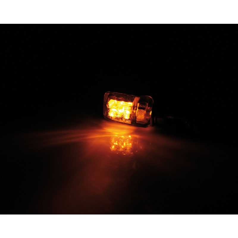 Intermitentes para motocicleta Highsider Smart Picco LED negro